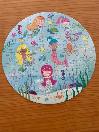 Puzzle infantil sirenas 54 piezas - 3+ años