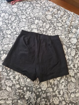 Falda pantalón negra