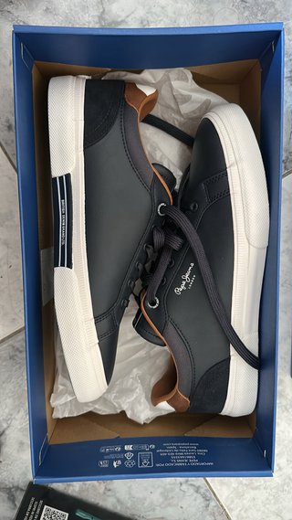 Zapatos Pepe Jeans Talla 41 Negro Marrón