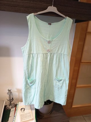Vestido tirantes algodón