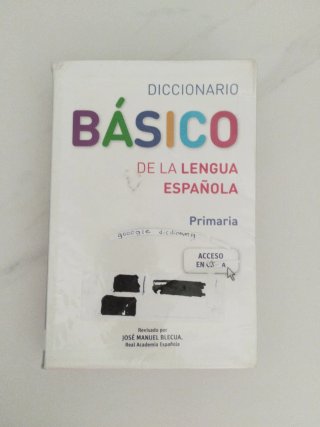 Diccionario básico de la lengua Española primaria