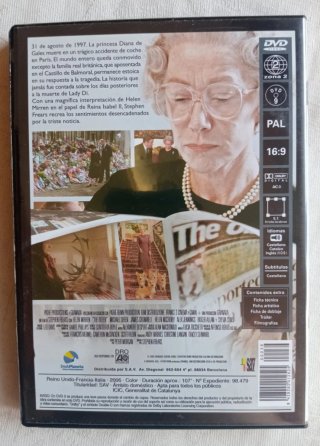 DVD Película The Queen