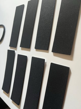 Grips para Finger Skate (Negro) suave