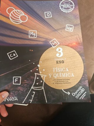 Libros 3 ESO fisica y quimica