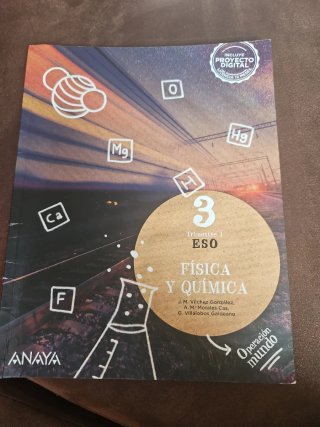 Libros 3 ESO fisica y quimica