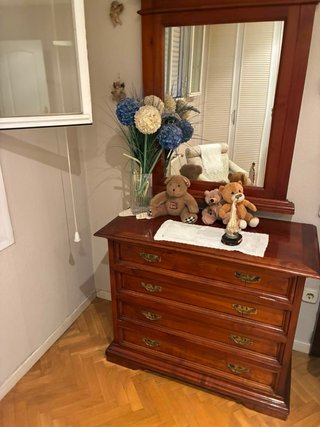 Dormitorio Matrimonio Completo Madera Oscura