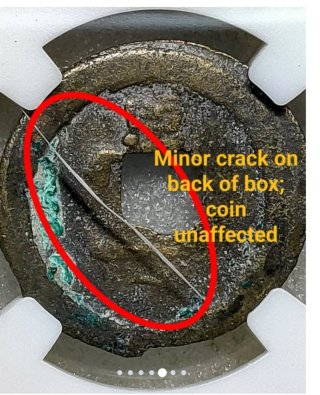 Moneda Kaiyuan Tongbao Huichang Dinastía Tang