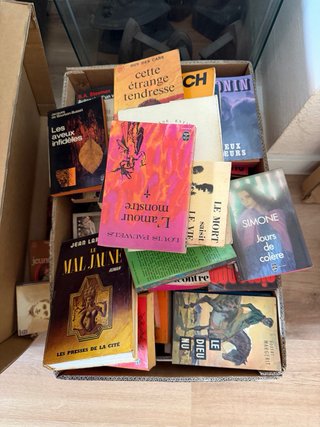 Libros franceses variados . Novela , Literatura