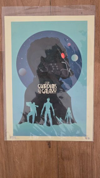 Lámina Guardianes de la Galaxia Marvel