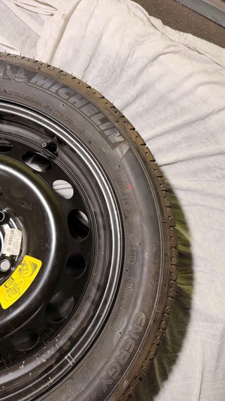 Rueda de repuesto peugeot 208