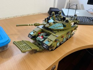 Tanque Merkava M4 de Lego militar