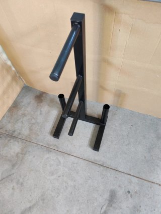 Soporte para discos de pesas y barras