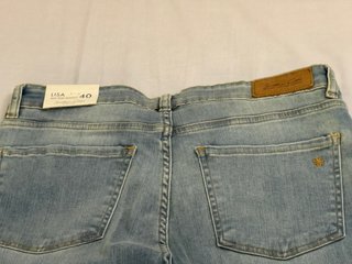 2 Pantalones Vaqueros Azules Talla L/40 nuevos