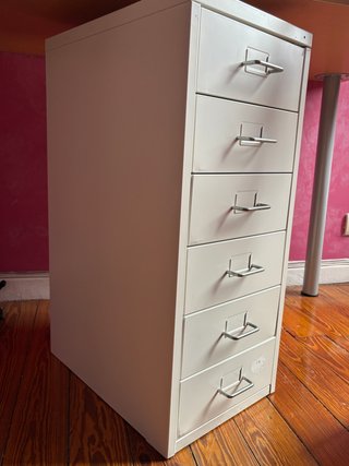 OPORTUNIDAD PERMUTO Cajonera metálica IKEA blanca
