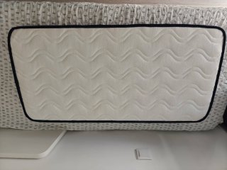 Cuna bebé con colchón y protectores
