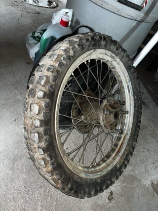 Rueda Trasera Moto 49cc