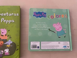 Lote Peppa Pig. Las aventuras de Peppa y colores