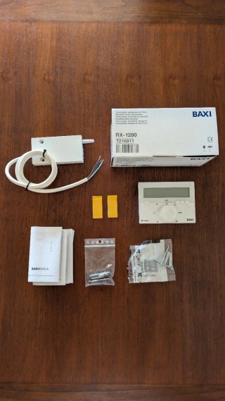 Termostato BAXI RX-1200 Inalámbrico
