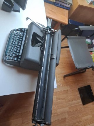 Máquina de escribir Remington antigua