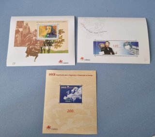 Sellos Correos Portugal HOJITAS BLOQUE
