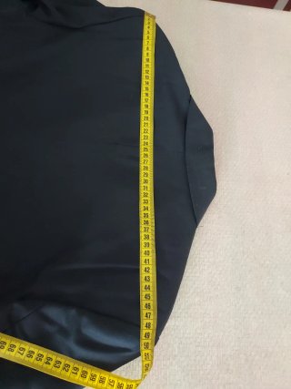 Traje de hombre negro (chaqueta y pantalón) XL