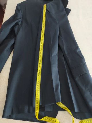 Traje de hombre negro (chaqueta y pantalón) XL