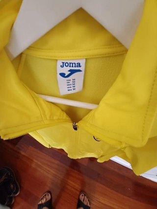 Sudadera Joma Club Narón Volea Ferrol Amarilla
