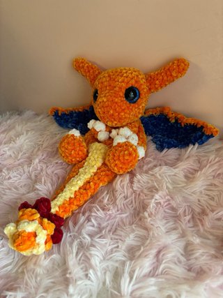 Peluche Charizard Crochet Pokemon