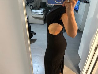 Vestido negro Zara talla XS