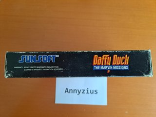 Daffy Duck The Marvin Missions SNES PAL
