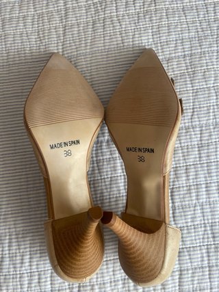 Zapatos STELVIO tacón nude