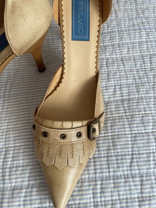 Zapatos STELVIO tacón nude