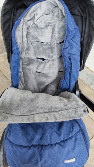 Capazo y carrito de bebé Joie Chrome DLX + saco