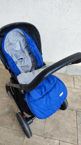 Capazo y carrito de bebé Joie Chrome DLX + saco
