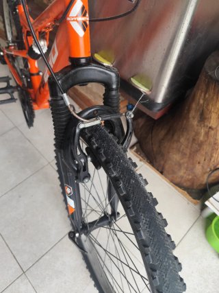Bicicleta Montaña 24 pulgadas Naranja