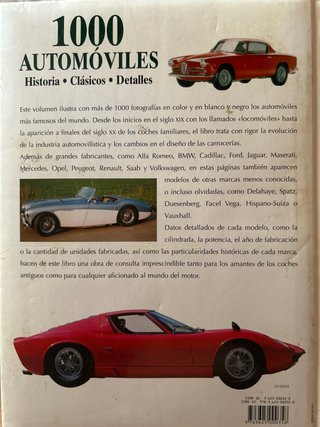 1000 Automoviles Historia, Clasicos, Detalles