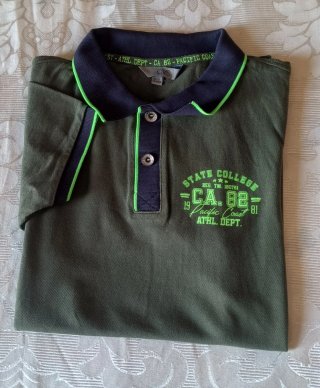 Polo OVS College CA.82 Athl. Dept Ragazzi Verde