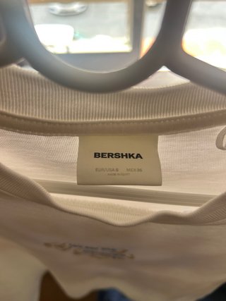 Camiseta Bershka Blanca