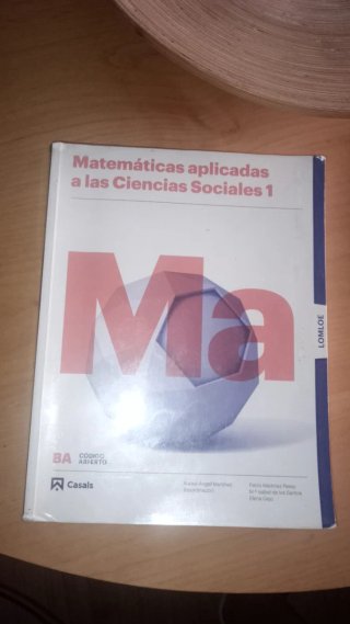 Matemáticas aplicadas a las Ciencias Sociales 1...