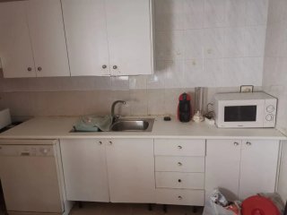 Cocina blanca de madera, se vende desmontada.