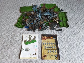 LOTE ~1500 PIEZAS de LEGO y MEGABLOCKS +6 MANUALES