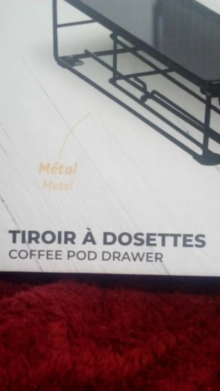 Cajón nuevo para cápsulas de café