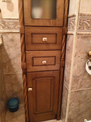 Mueble de baño madera
