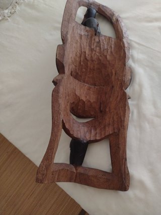 Máscara Decorativa de Madera