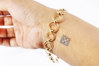 Pulsera de oro de 18k. Ref:009-05-00873