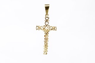 Cruz de oro de 18k. Ref:023-03-00706