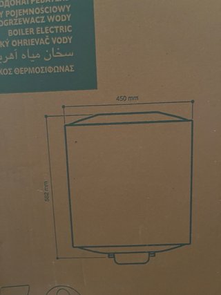 Calentador Eléctrico Admiral 50L 1.5KW