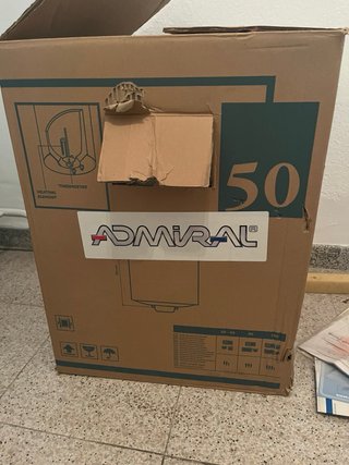 Calentador Eléctrico Admiral 50L 1.5KW