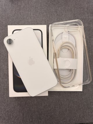 iPhone 16e 128GB Blanco +94% Batería