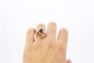 Anillo de plata  de 925. Ref:024-01-01434
